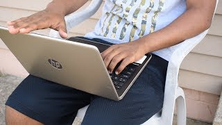 እኔ የምጠቀመው አዲሱ HP ላፕቶፔ My new Hp laptop review