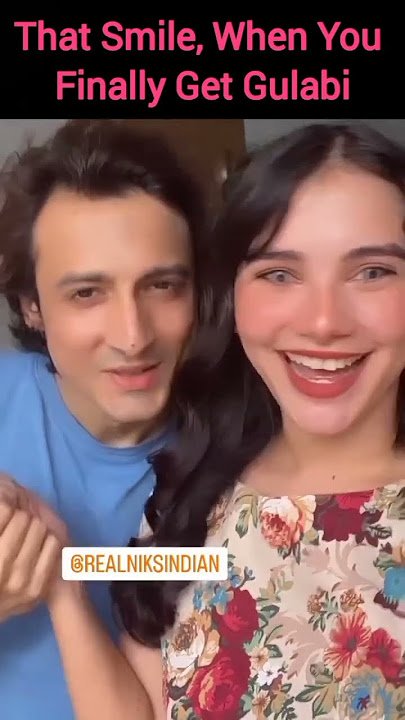 That smile when you finally get Gulabi!