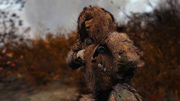 Fallout 4 - 30 Second Mods #12 | GHILLIE MOD - SUIT & WEAPON WRAPS