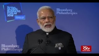 PM Narendra Modi's Address | Bloomberg Global Business Forum 2019