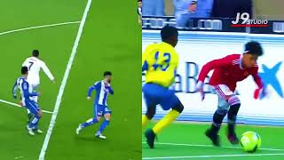 10+ Times Ronaldo Jr Copied Cristiano Ronaldo!