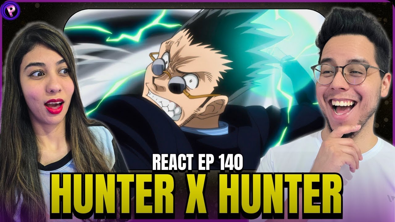 É O GOAT! LEÓRIO SOCOU O GING! REACT HUNTER X HUNTER EP 140 DUBLADO