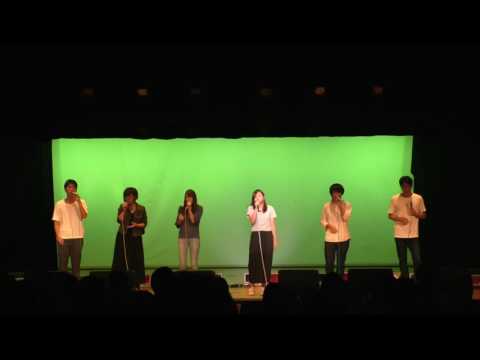 【近畿大学】Clef×ONE BEENS×OverScale交流ライブ2016 ここちゃんバンド(仮) アカペラ【OverScale】