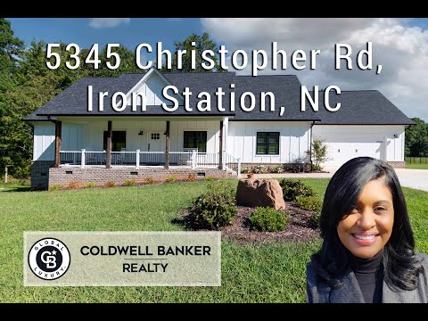 5345 Christopher Rd, Iron Station, NC home video tour