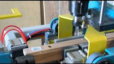 US Concepts Inc. CRD-300 Auto Stair Handrail Drilling Machine