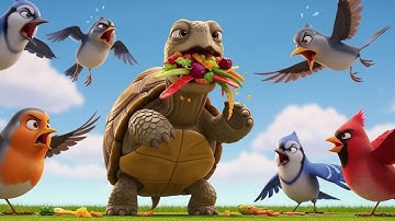 “The Tortoise and the Birds – Classic West African Folktale (3D Animation)”#animation #tortoiselove