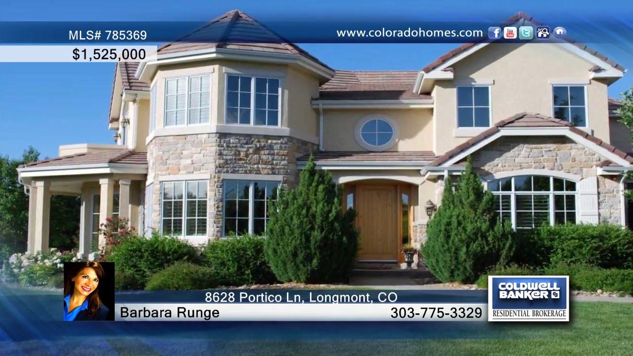 8628 Portico Ln Longmont, CO Homes for Sale YouTube