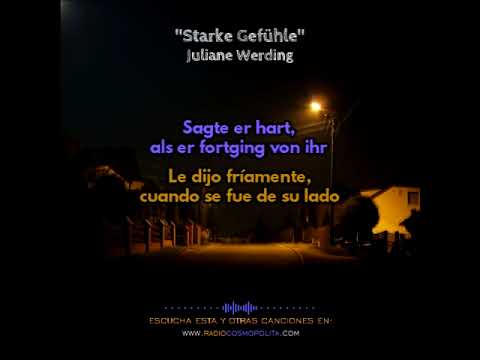[Lyric Video] Juliane Werding - Starke Gefühle (German - Español)