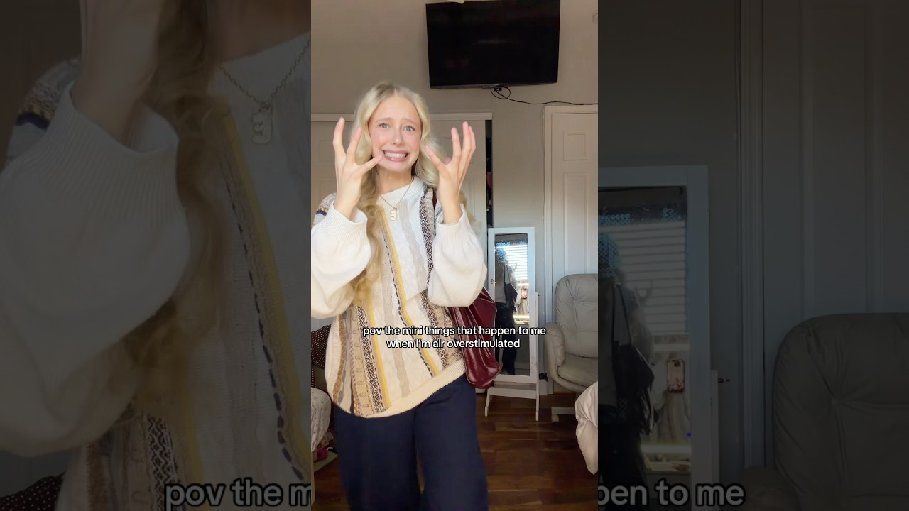 it’s always the mini things that get me lol😅 #relatable #overstimulated