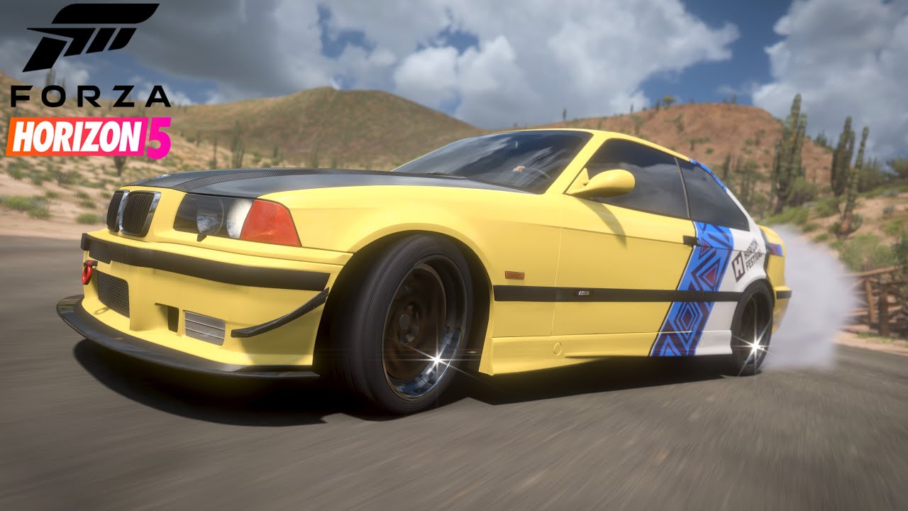 Forza Horizon 5 - BMW M3 E36 Drift Build - YouTube