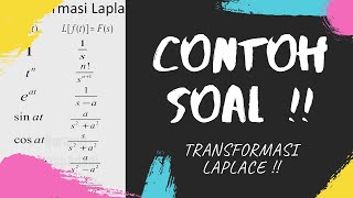 Transformasi Laplace | Contoh Soal dan Pembahasan | Laplace Transformation