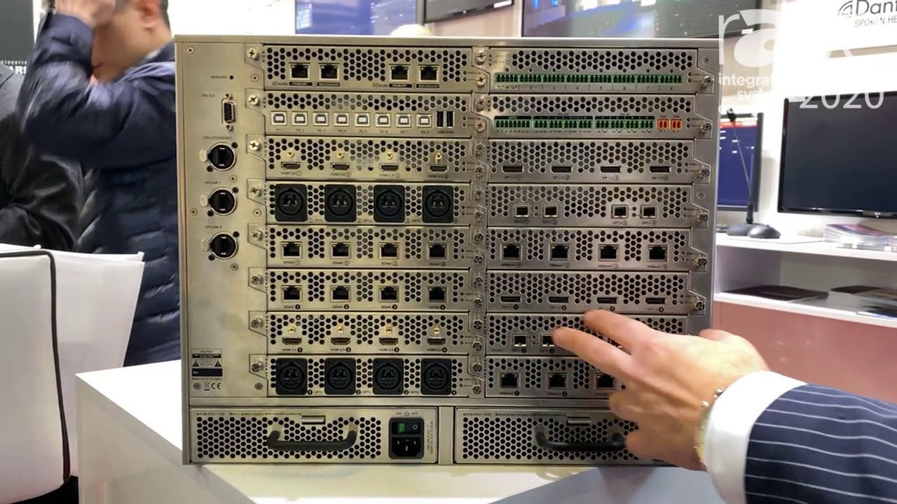 ISE 2020: Lightware Introduces MX2M-FR 24x24 Modular Matrix Switcher