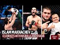 Islam Makhachev celebrates with Khabib & Hasbulla | UFC 267 aftermath