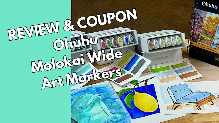Review & Coupon | @ohuhuart_official  Molokai Wide Markers