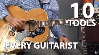 10 Tools That Every Guitar Player Should Own