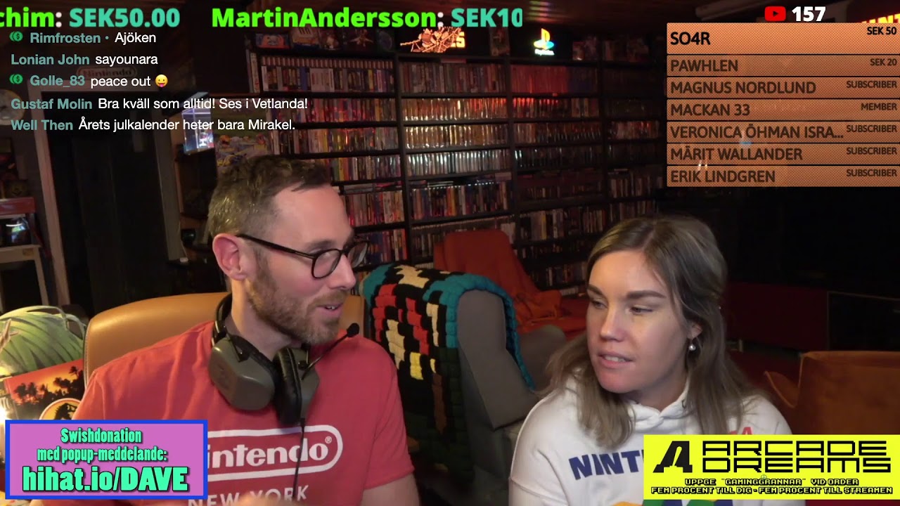GamingGrannar Livestream: DAVE & EKKen spelar Game Cube/Mario Party!