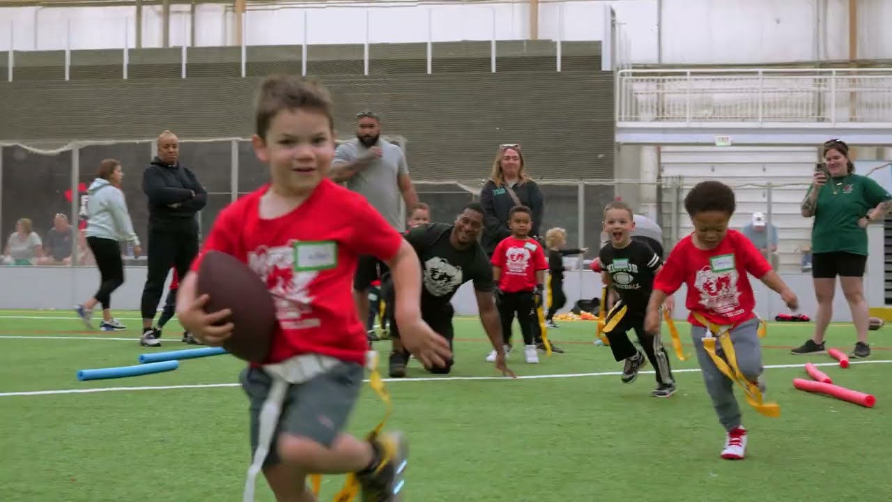 Mini Flag Pullers | Ages 1.5-6 | Ohio Flag Football Academy