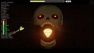 Beating the boss in Sketal shenanigans in gd lite