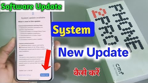 CMF Phone 2 Pro Software Update | CMF Phone New Update/cmf phone 2 pro system update kaise kare