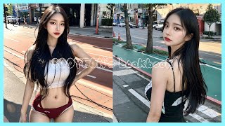 Exercise with gymwear lookbook, 운동복 룩북으로 운동하기 | 4K Ai LookBook 19 Art