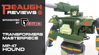 Video Review: Transformers Masterpiece - MP-47 HOUND