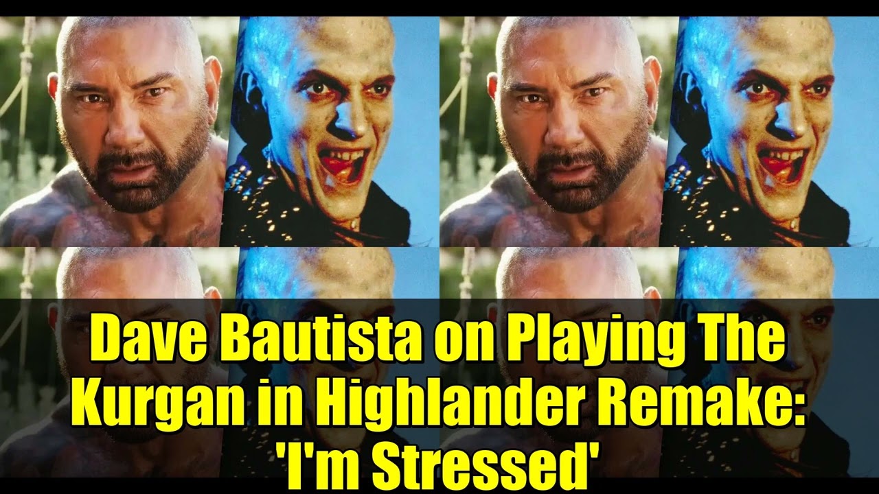 Дэйв Батиста о роли Кургана в ремейке «Горца»: «Я в стрессе» | Новости кино