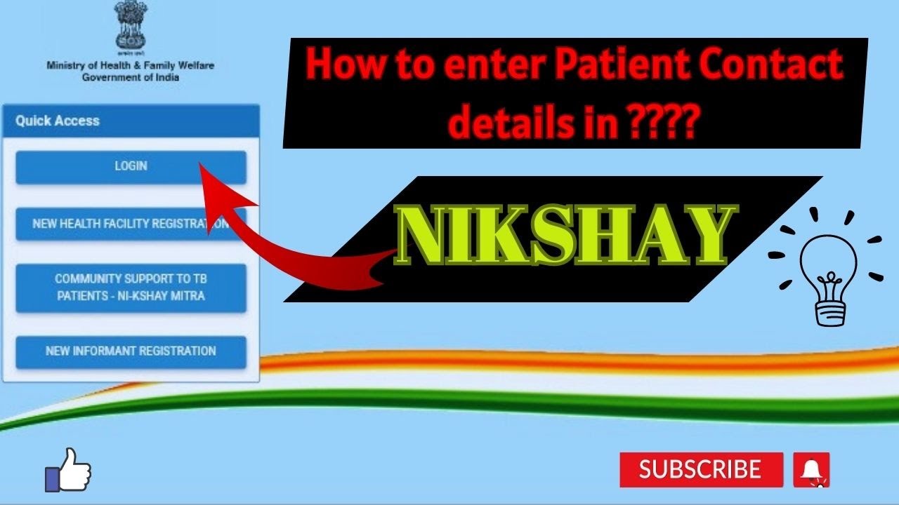 How to entry Contact Patients in 'NIKSHAY' Portal // Full tutorial of Contact Patients entry