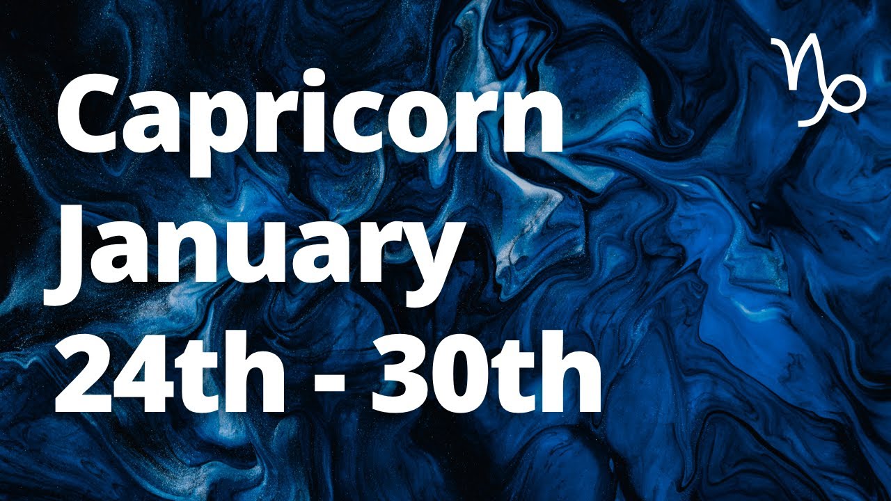 CAPRICORN - CAREER and JOB SHIFTS! TRUST Yourself at this Time! January 24th - 30th Tarot Reading
