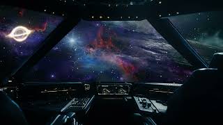 In Planetary Orbit | Living in Peaceful Space | Soothing Smooth Deep Rumble Space Sounds | 10 hours