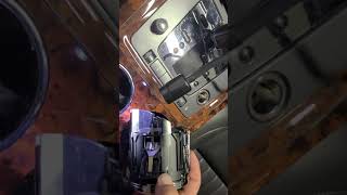 Volkswagen phaeton removing and installing cup holder