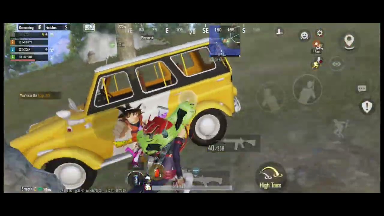 GROWING SLOWLY | BGMI COMPETITIVE | ANDROID GAMEPLAY | LUFFY