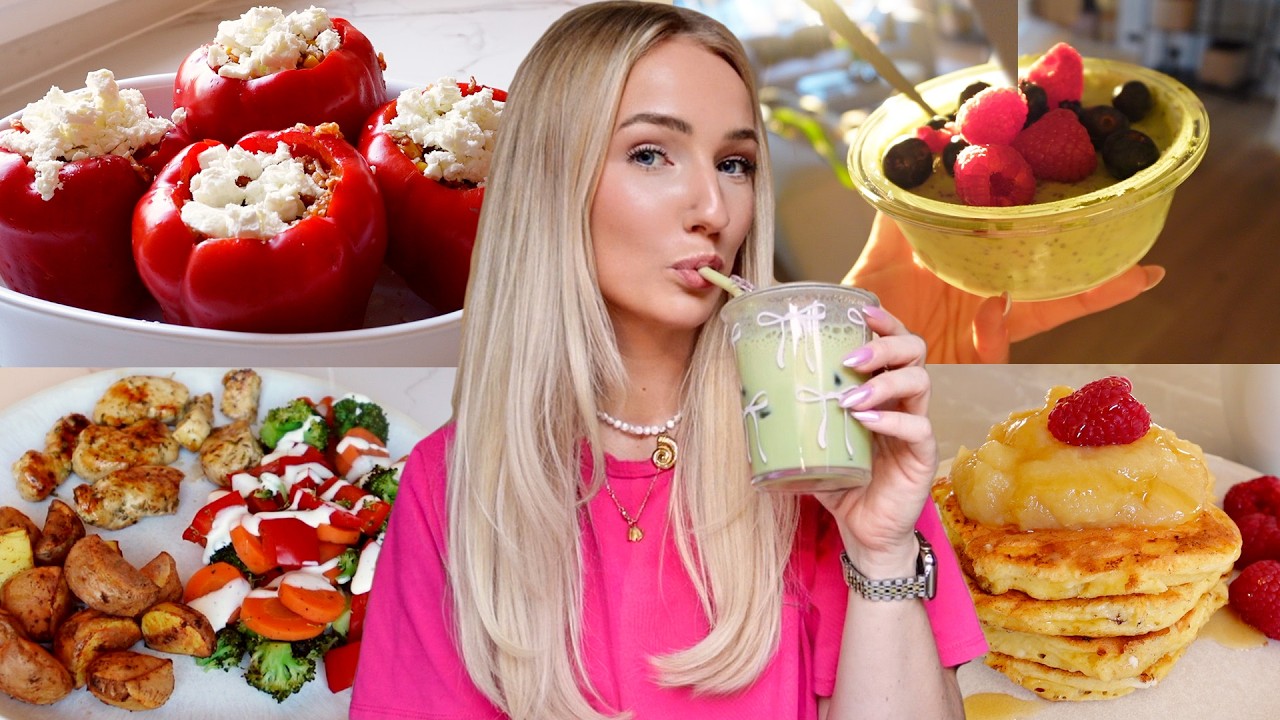 What I Eat in a Week! Anti Blähbauch, High Protein & Low Calorie Rezepte VLOG