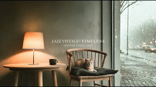 [Playlist] Snowy Winter Town—Lamplight &amp; Quiet Company’s Warmth | JazzVintage · Winter Notes