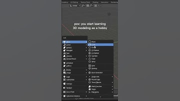 learning modeling 3D with blender