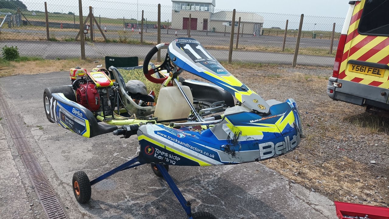 Prokart GX200 practice ​⁠at Llandow