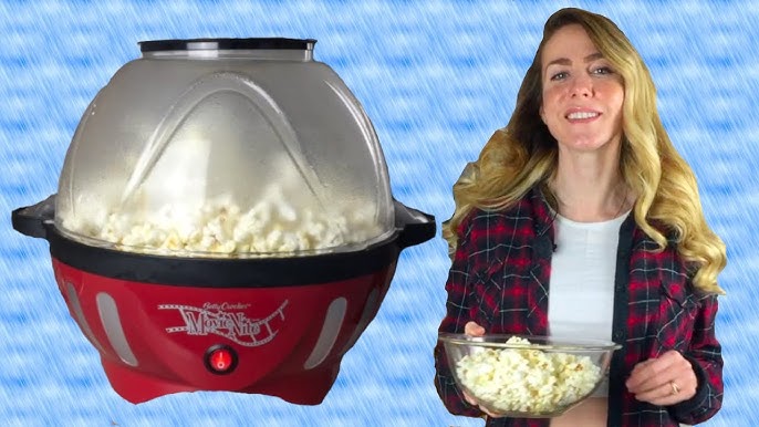 Dash 6qt SmartStore Stirring Popcorn Maker - Aqua 6 qt