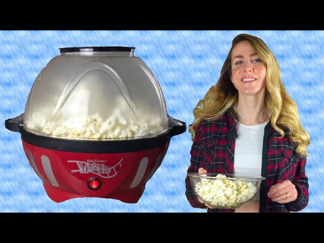 Delicious Homemade Popcorn with Stir Crazy Popcorn Popper