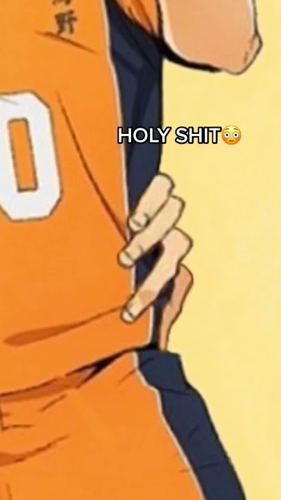 Holy Shi... 😳😳|| #haikyuu #shorts #hinata #kageyama #kagehina [Cr:vieorca]
