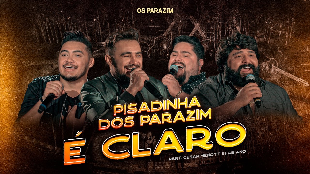 Obejrzyj Os Parazim - É Claro part. César Menotti e Fabiano (Pisadinha dos Parazim) w YouTube