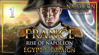 NAPOLEON'S GREAT EGYPTIAN ADVENTURE! Napoleon Total War: Darthmod - France - Egypt Campaign #1