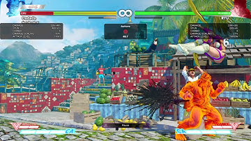 STREET FIGHTER V (BETA) Ryu Two Bars Corner Combo