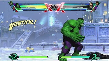 Gamma Rock: UMVC3 Hulk Combo video
