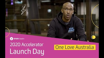 One Love Australia at SPARK Deakin Startup Accelerator Launch 2020