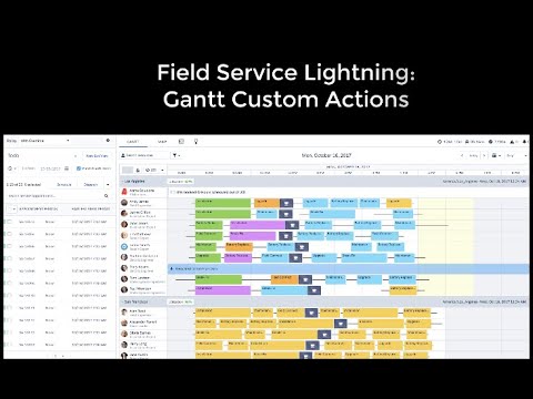 Gantt Chart Lightning Component