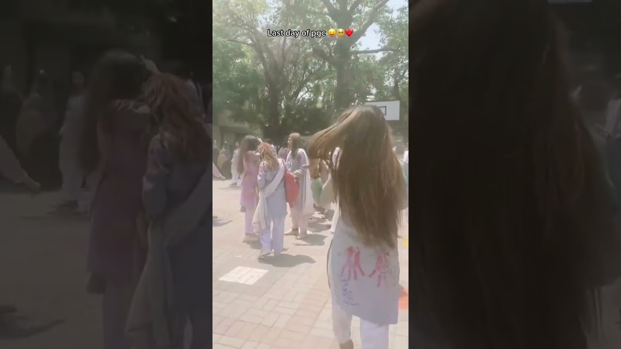 Last day in Pgc Girls | Pgc last day 🙂♥| #viralshort #punjab #college #girls #viral #viralvideo