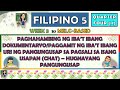 Paghahambing ng Dokumentaryo at Paggamit ng Hugnayang Pangungusap