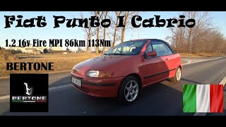 Fiat Punto 1 Cabriolet  1.2 86KM Szybki test