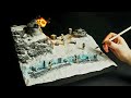 I made a "Battle of Hoth" inspired Diorama! thumbnail