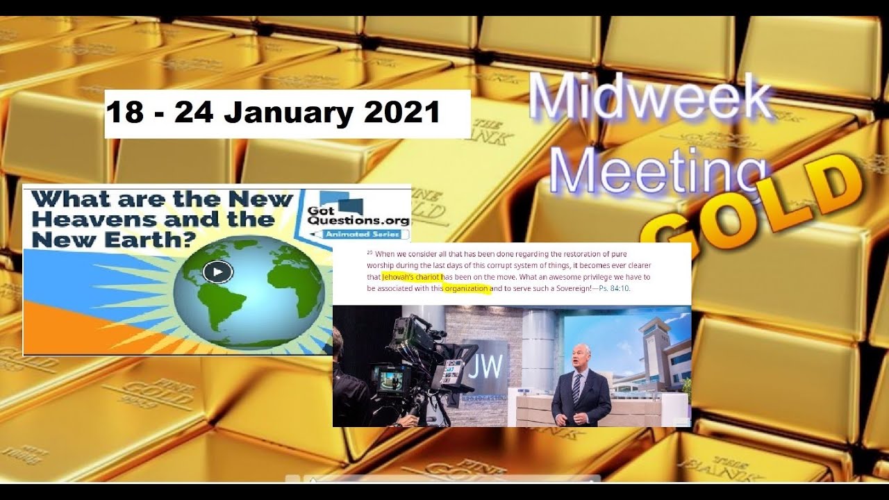 Midweek Meeting 1824 January 2021 YouTube