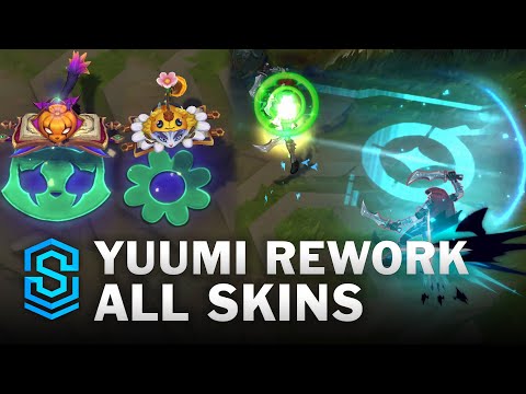 Yuumi REWORK All Skins | League Of Legends